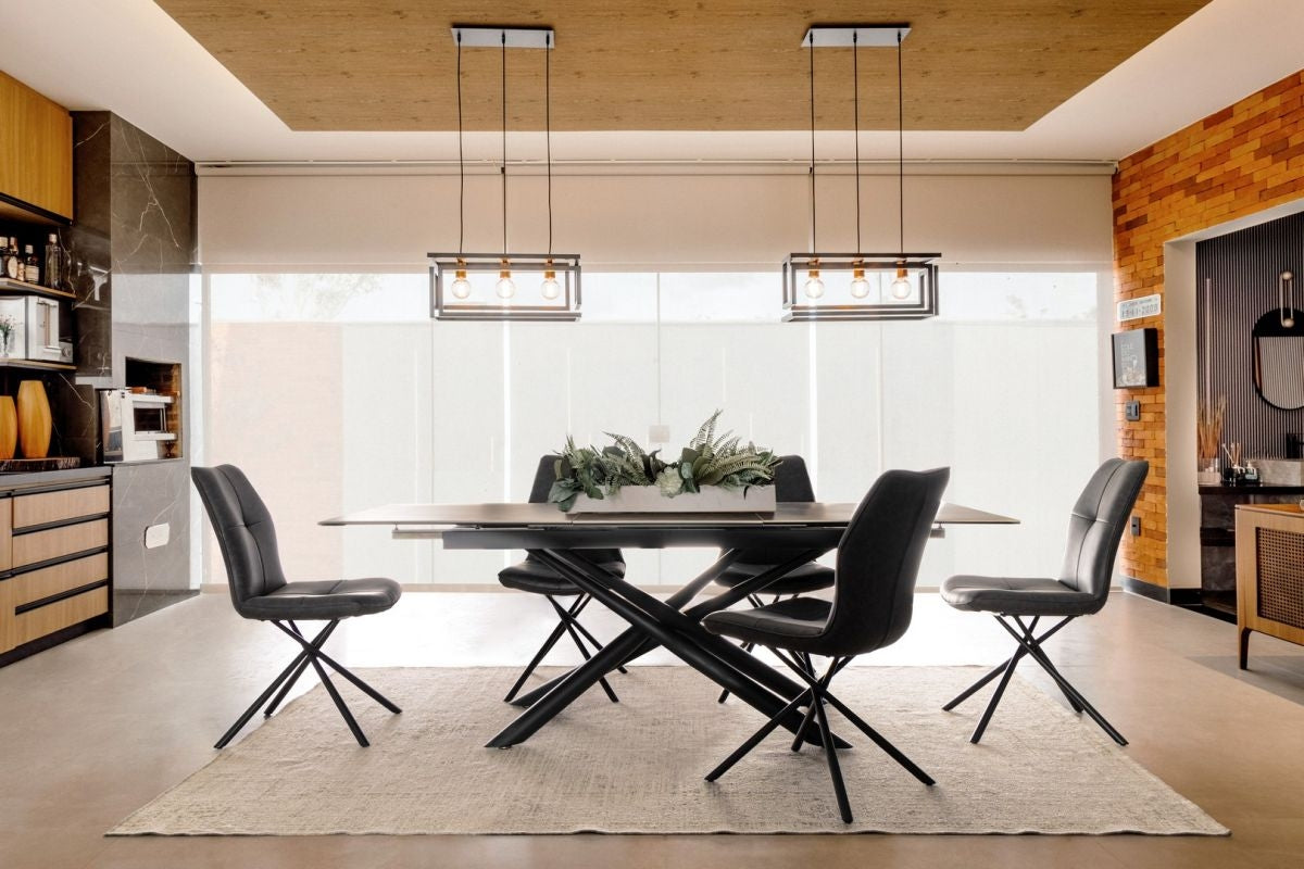 TAVOLO "BIZZOTTO"  CON PIANO IN CERAMICA - SEYFERT